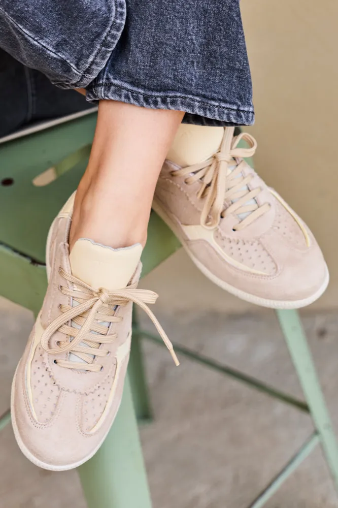 Minuit Sur Terre Minuit Sur Terre Herren vegan Sneaker Rive Beige, Beige, – Produktbild 2 von 2