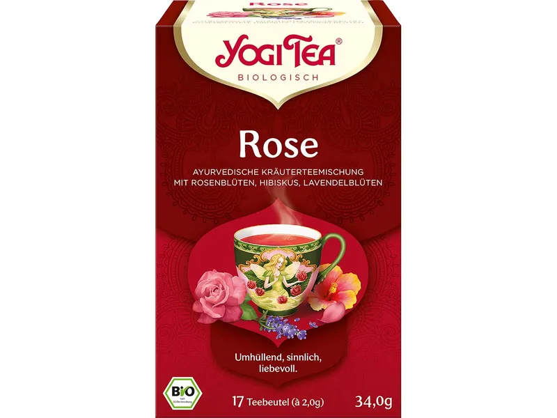 YOGI TEA Yogi-Tee® Rose im Beutel – Produktbild 1 von 3