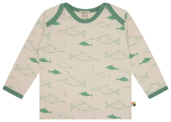 loud + proud loud + proud Babys & Kinder Shirt Druck, GOTS-zertifiziert, Bamboo(grün), – Produktbild 1 von 2