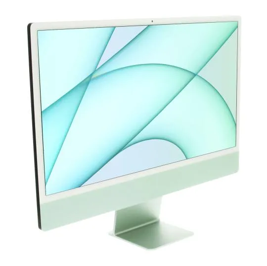 Apple Apple iMac 24" 4.5K Display (2021) M1 Chip 8-Core CPU | 8-Core GPU 512 GB SSD 16 GB grün, Grün, – Produktbild 2 von 3