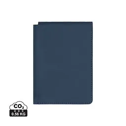 Vinga VINGA Baltimore RCS recycelte Polyester-RFID-Reisepasshülle, navy blau, Dunkelblau, – Produktbild 1 von 1