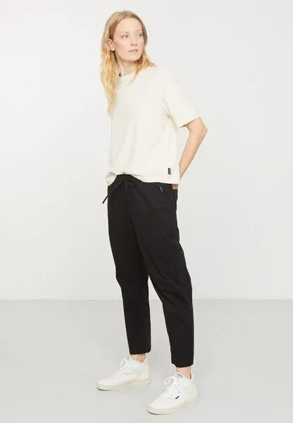 recolution Damen Jogg Chino aus Bio-Baumwoll Mix - KALE - recolution, Black (schwarz), – Produktbild 1 von 3