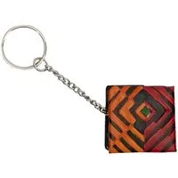 El Puente El Puente Mini-Geldbörse "Raute" mit Schlüsselring | Fair Trade & Handmade aus Indien – Produktbild 1 von 1