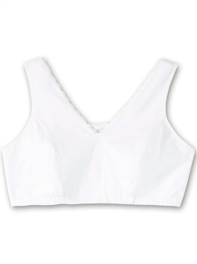 sheego Bügelloser BH, Marine+weiß, – Produktbild 2 von 2