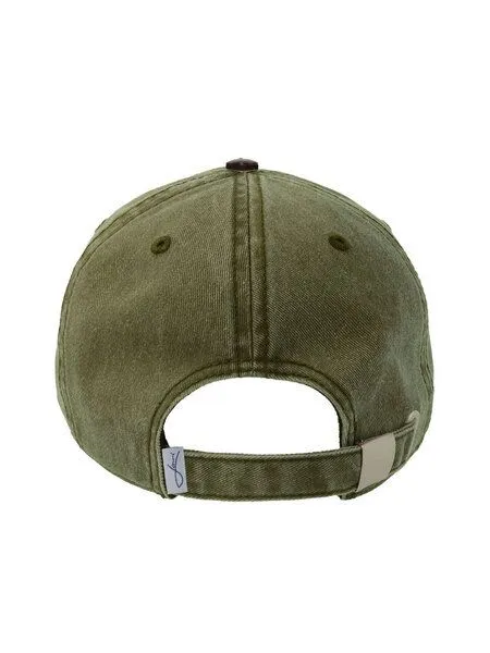 Lou-i Lou-i Cap Vintage Style Baumwolle, Olivgrün, – Produktbild 2 von 4