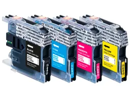 Memo memo Tintenpatronen ersetzt Brother LC-223BK/C/M/Y schwarz, cyan, magenta, gelb, 4er-Set – Produktbild 1 von 1