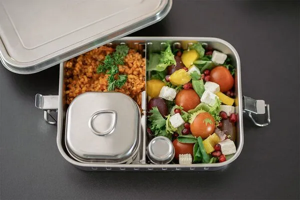 ECO Brotbox ECO Brotbox - Lunchbox - unterteilbar - 4er Set - Marmita+ – Produktbild 4 von 4