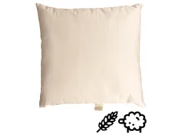 mudis mudis Kopfkissen 40 x 40 cm Dinkelspelz/Schafschurwolle – Produktbild 1 von 1