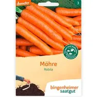 Bingenheimer Saatgut bingenheimer saatgut Bio-Samen Möhre 'Robila', Saatband, 1 Stk. – Produktbild 1 von 1
