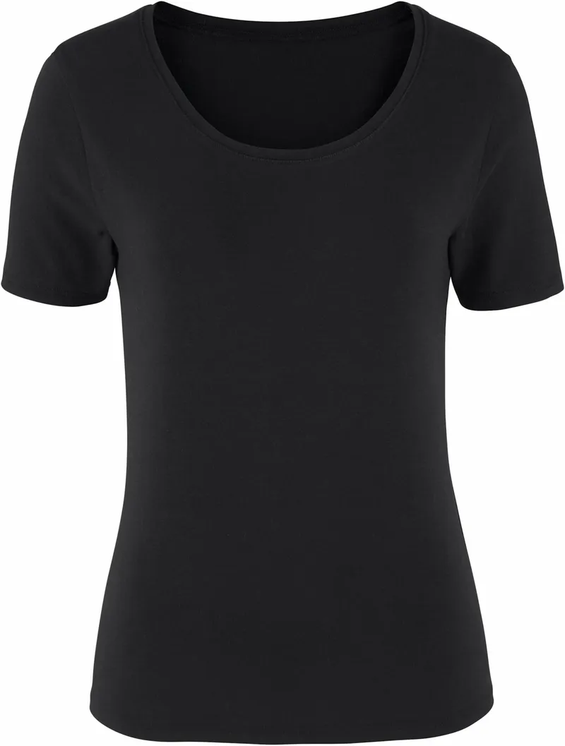 Vivance T-Shirt, Schwarz, – Produktbild 1 von 2