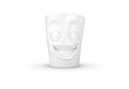 FIFTYEIGHT PRODUCTS FIFTYEIGHT PRODUCTS Henkelbecher „Witzig“ (350 ml) – Produktbild 1 von 1