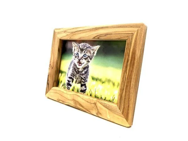 Olivenholz erleben Olivenholz erleben Bilderrahmen aus Olivenholz 10 x 15 cm – Produktbild 3 von 6