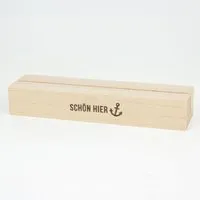 Bow Hummingbird Bow & Hummingbird Kartenständer Schön hier aus nachhaltigem Buchenholz – Kartenhalter Holz – maritim Deko – Fotohalter – Anker Geschenk – Produktbild 1 von 1