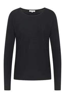 Tranquillo Lockeres EcoVero™-Shirt - black / S – Produktbild 1 von 1