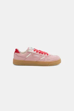 MoEa MoEa Herren vegan Sneaker Origin Low Rosa Veganes Wildleder & Beige Apfel – Produktbild 1 von 1