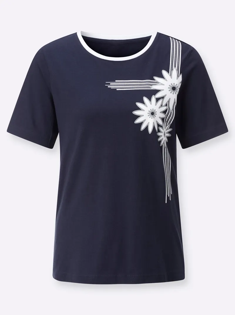Witt Kurzarmshirt marine, Marine, – Produktbild 2 von 2