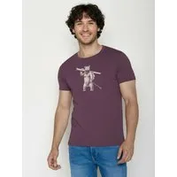GreenBomb GREENBOMB Ski Bear Guide - Sportliches T-Shirt aus Bio-Baumwolle / hochwertiger Print / GOTS / Fair & Vegan – Produktbild 1 von 1