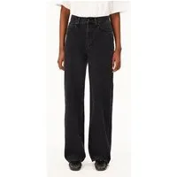 ARMEDANGELS ARMEDANGELS ENIJAA Damen Jeans aus 100% recycelter Baumwolle Non Stretch, Ebony black, – Produktbild 1 von 1