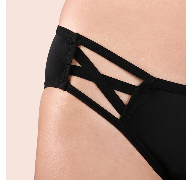 Taynie Taynie Periodenslip Woman extra stark - Periodenunterwäsche starke Blutung - Damen (1-St., 1er-Pack) Auslaufsichere Periodenunterwäsche / Periodenslip aus Bio Baumwolle – Produktbild 3 von 5