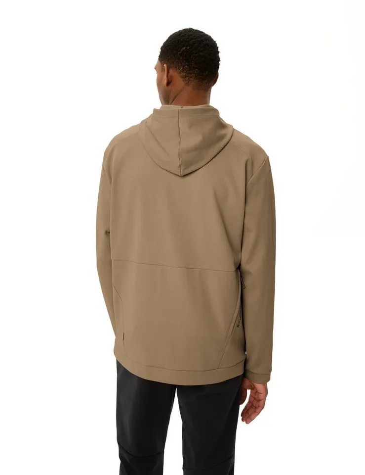 Vaude Vaude Rundhalspullover Men's Cyclist All Year Sweater (1-tlg) komfortabler Kapuzen Sweater, Schwarz, – Produktbild 4 von 5