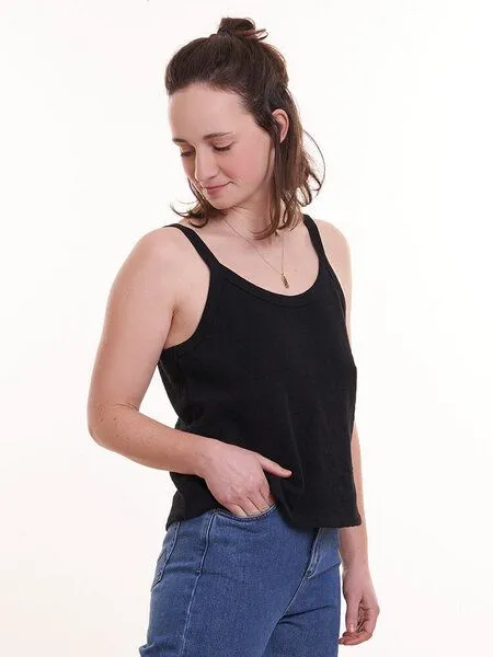 Bleed Bleed Bebba Knitted Top Schwarz – Produktbild 1 von 4