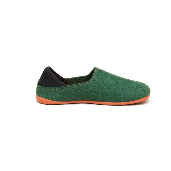 Gottstein Gottstein Wool Slip-On Pantoffel, Grün(green/orange), – Produktbild 2 von 3