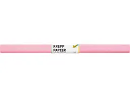 folia folia Krepppapier-Rollen, 50 cm x 2 m, 10 Rollen, hellrosa – Produktbild 1 von 1