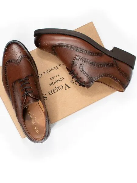 Will's Vegan Shop Will's Vegan Shop Goodyear-Welt-London-Brogues – Produktbild 4 von 4