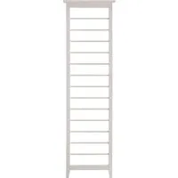 Rippenelement Garderobe "Solvita", B 58 x T 7,5 x H 200 cm, Kiefer weiß – Produktbild 1 von 1
