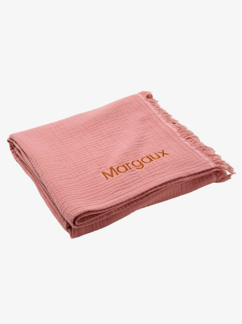 Vertbaudet Babydecke, Rosa, – Produktbild 4 von 4
