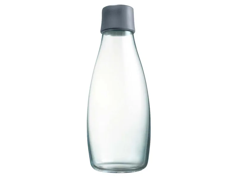retap retap Trinkflasche 0,5 l aus Glas grey – Produktbild 1 von 1