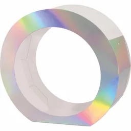 folia folia Laternenrohlinge Metallic-Karton 19cm 5 Stück Irisierend – Produktbild 1 von 1
