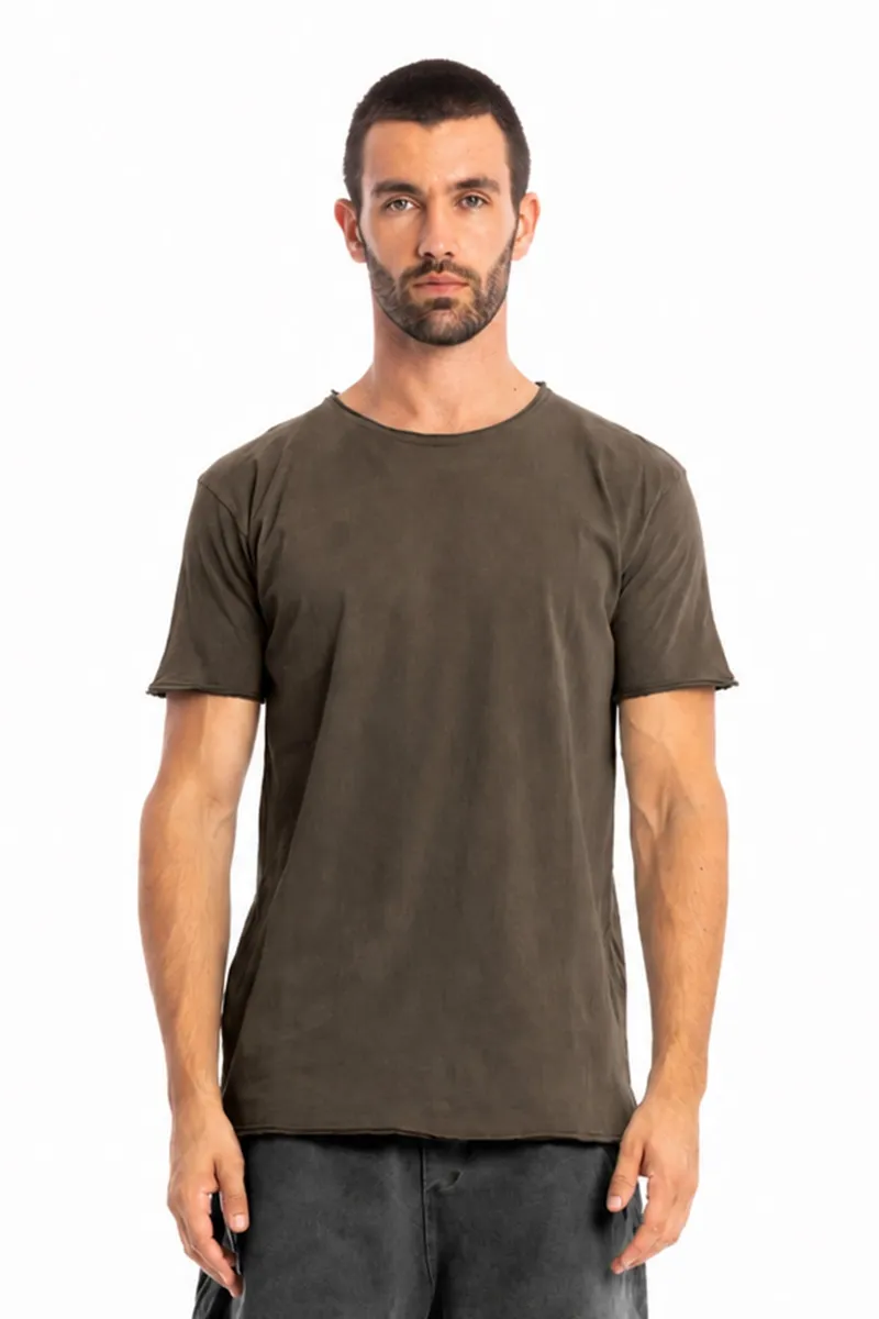 RAVENS VIEW IBIZA RAVENS VIEW IBIZA Herren vegan T-Shirt Round Wild Bison Braun, Braun, – Produktbild 1 von 1