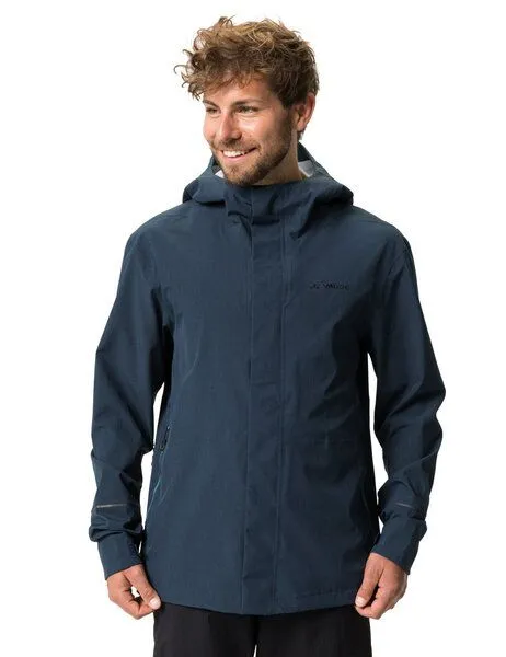 Vaude Vaude Jacken Men's Yaras Rain Jacket II, Dunkel-blau, – Produktbild 5 von 6