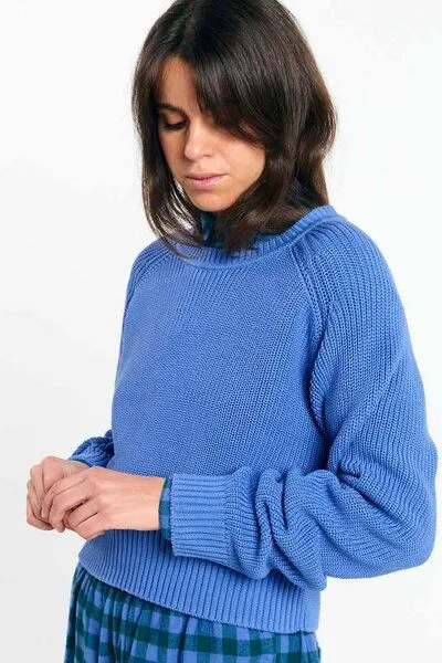 SUITE13LAB Suite13lab Strickpullover NELAS, Blue, – Produktbild 3 von 4