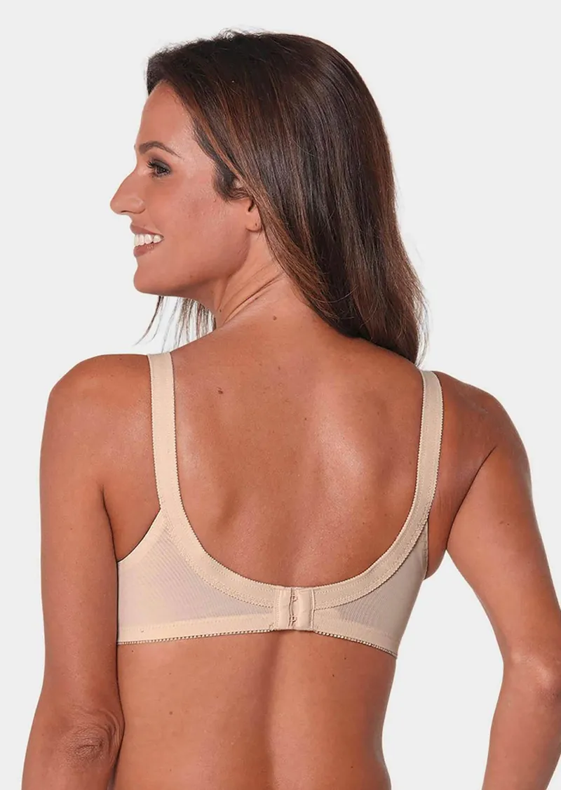 Triumph Stützender BH ohne Bügel - haut - Gr. 75 B von Goldner Fashion, Braun, – Produktbild 2 von 3