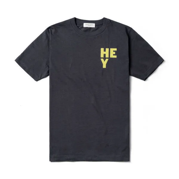 FANTASTIC REALITY STUDIOS Fantastic Reality Studios Hey Boxy Fit T-Shirt – Bio-Baumwolle, Unisex, Grau, – Produktbild 1 von 4