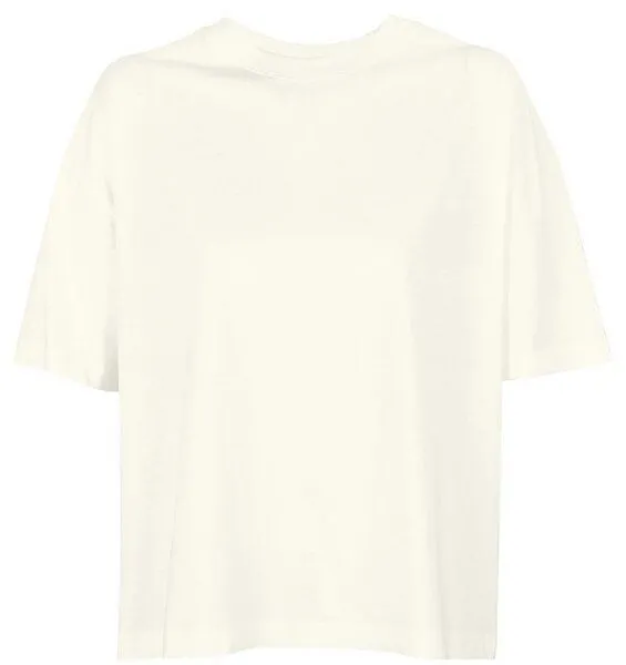 Sol's Sol's Damen Oversize T-Shirt aus Bio - Baumwolle, Weiss (creamy), – Produktbild 1 von 3