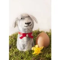 short'n'pietz short'n'pietz Schaf grau-weiß als Filz Eierwärmer – Produktbild 1 von 1