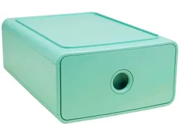 Exacompta Exacompta Ablagemodul "Tiny Box AutentiK" DIN A5+, 1 stapelbare SL, salbei – Produktbild 1 von 1