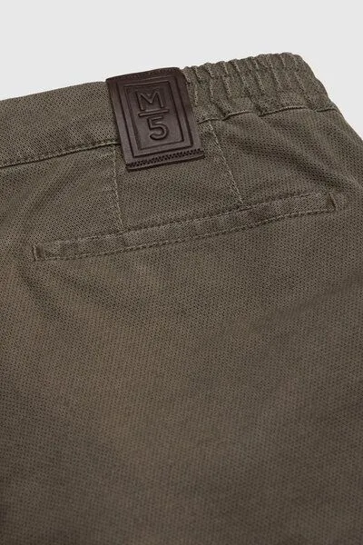 M 5 BY MEYER M 5 BY MEYER Sportliche Chino in Micro Struktur, Braun (stone), – Produktbild 6 von 8