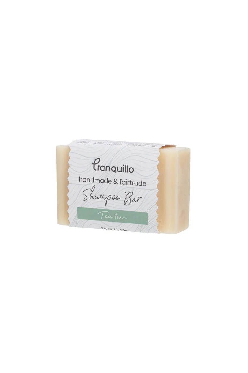 Tranquillo Shampoo Bar TEA TREE 100 g - creme – Produktbild 1 von 2