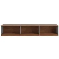 Loftblock Loftblock Lowboard open, Eiche nussbaum, – Produktbild 1 von 1