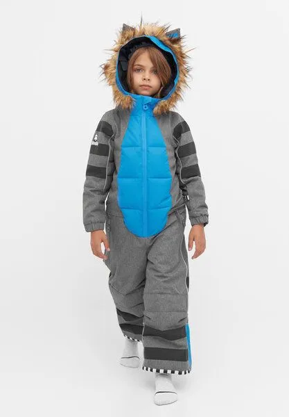 WeeDo WeeDo Schneeanzug „Racoondo“, Grey melange, – Produktbild 2 von 3