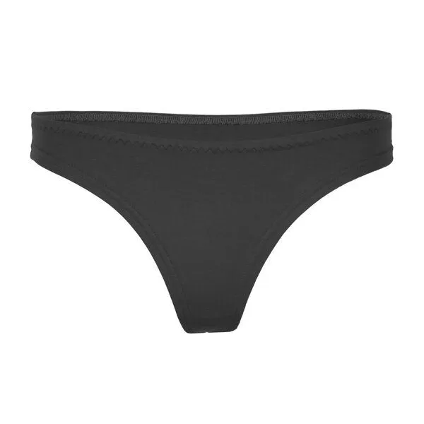 Frija Omina Frija Omina Bio-String Pur uni, Anthrazit (grau), – Produktbild 1 von 4