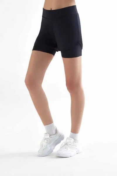 True North True North Damen-Sport-Short, doppellagig, Pistachio green, – Produktbild 3 von 5