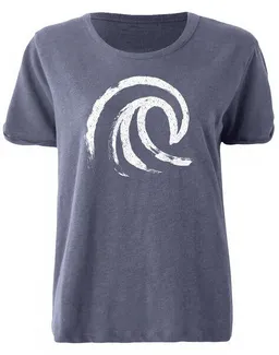 Lexi&Bö Lexi&Bö Wave Oversized T-Shirt Damen – Produktbild 1 von 1