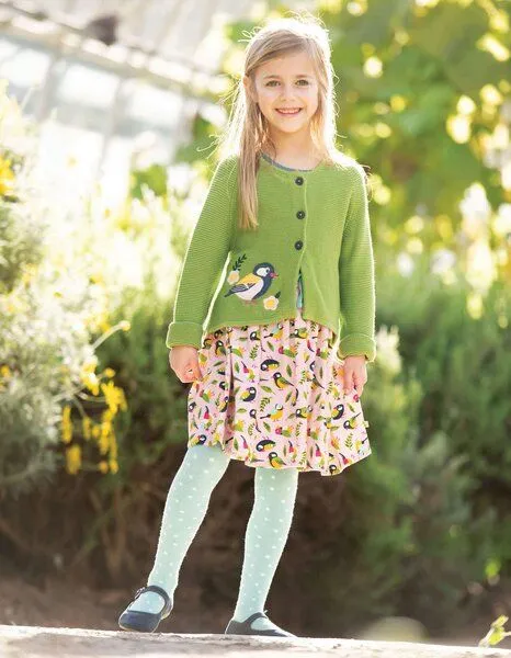 Frugi Strumpfhose Bio *Snowy Spot* | GOTS zertifiziert | Frugi – Produktbild 3 von 3