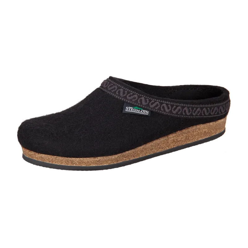 Stegmann Stegmann Filzclog 108 aus 100% Merino-Wolle für Damen & Herren, Schwarz, – Produktbild 1 von 8