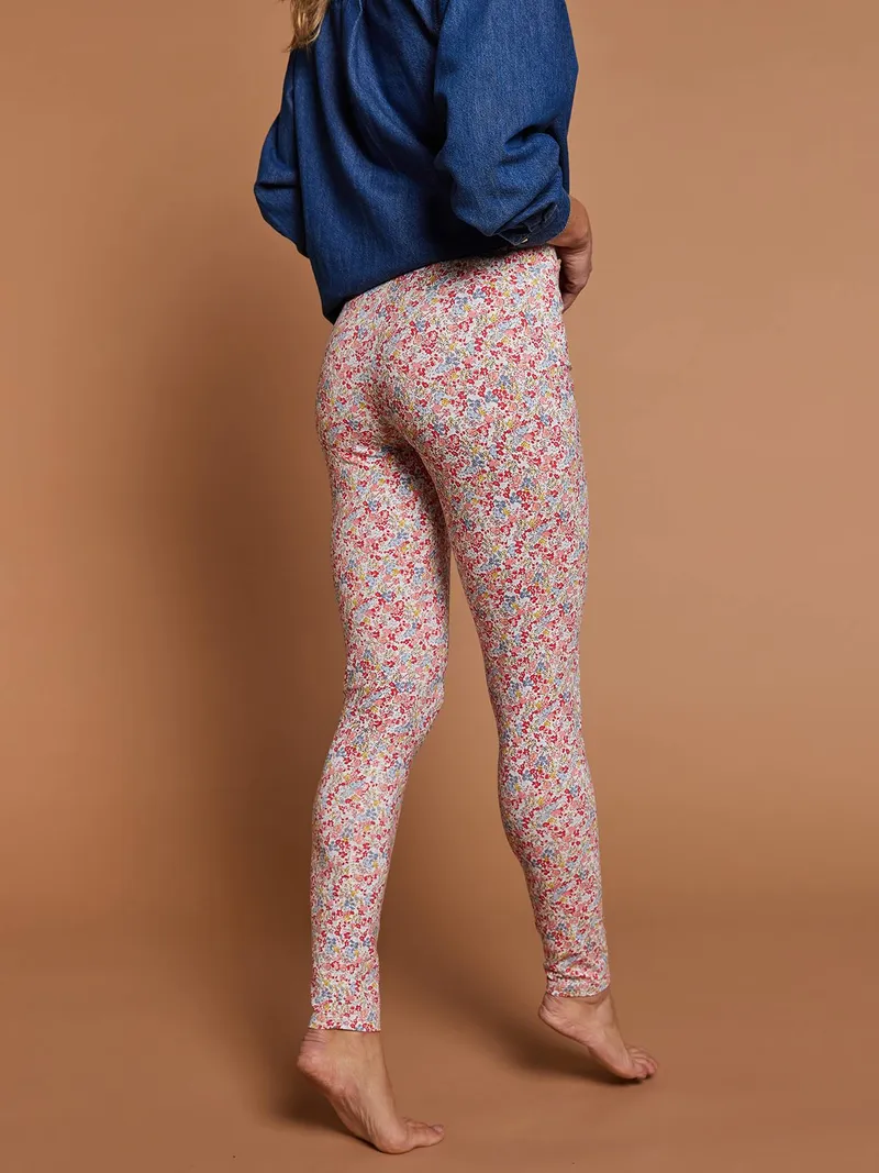 Envie De Fraise Damen Leggings Mama-Tochter-Capsule BLUMIG ENVIE DE FRAISE, Mehrfarbig, – Produktbild 3 von 4
